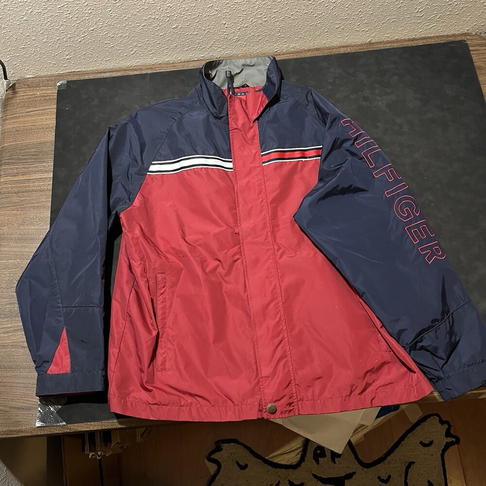 Vintage Tommy Hilfiger Jacket Lotus 92 Polo Ski Sailing Casino Coogi Rap Large